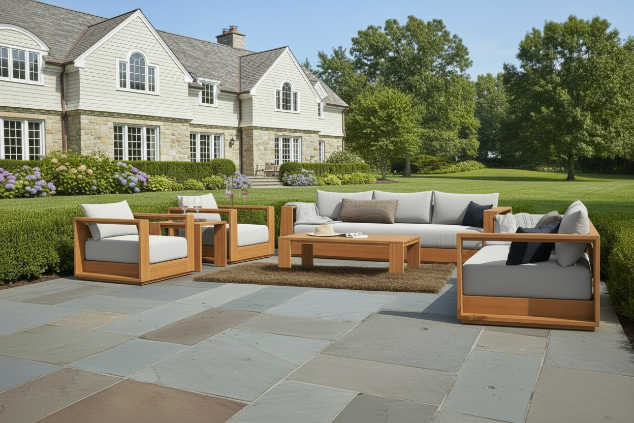 Premier Wood Outdoor Sofa - Signature Set