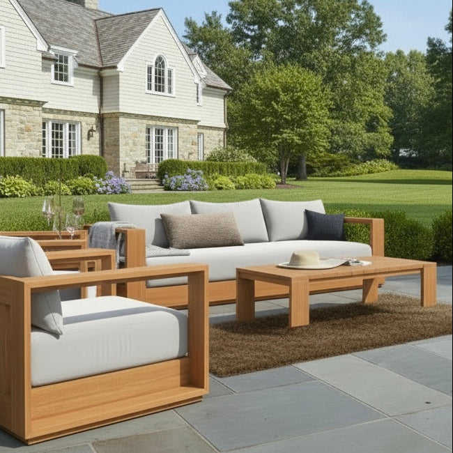 Premier Wood Outdoor Sofa - Estate Set