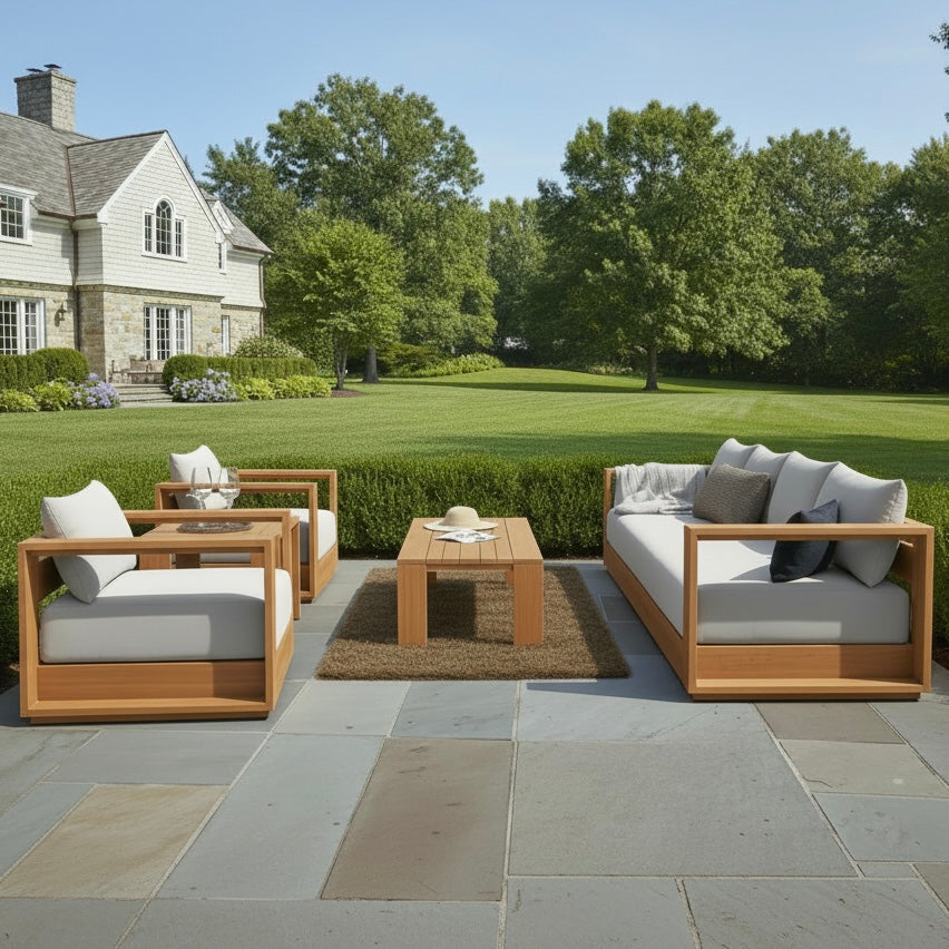 Premier Wood Outdoor Sofa - Estate Set