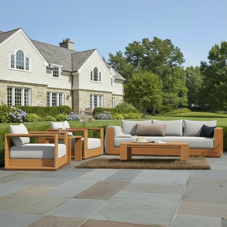 Premier Wood Outdoor Sofa - Estate Set