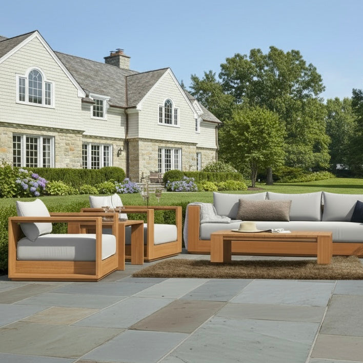 Premier Wood Outdoor Sofa - Signature Set