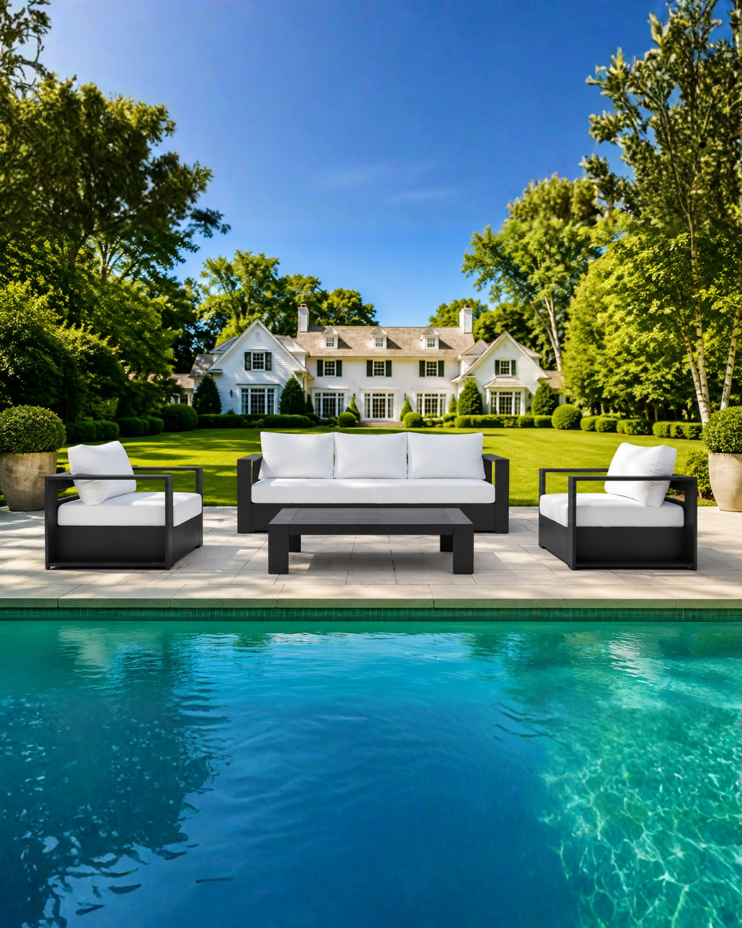 Premier Metal Outdoor Sofa - Estate Set