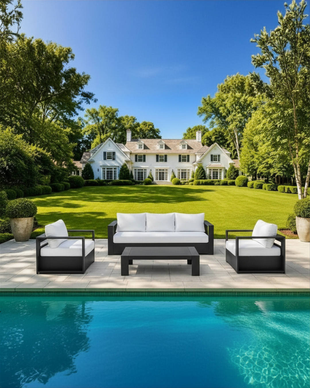 Premier Metal Outdoor Sofa - Estate Set