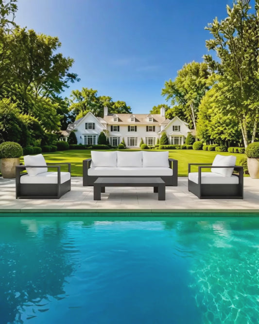 Premier Metal Outdoor Sofa - Estate Set