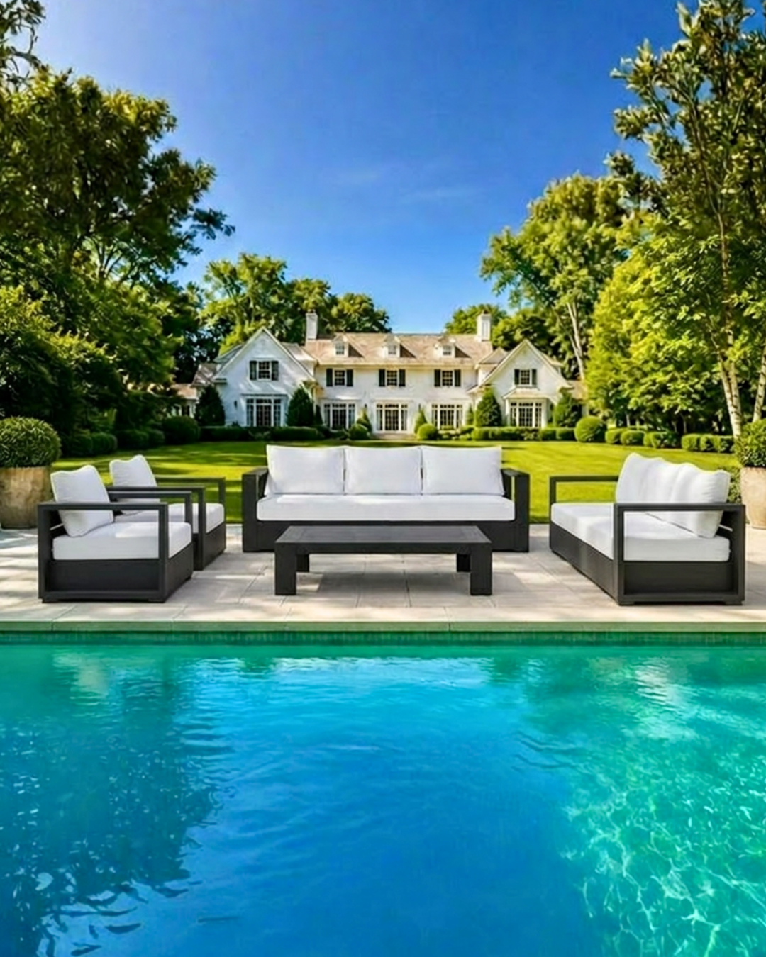 Premier Metal Outdoor Sofa - Signature Set